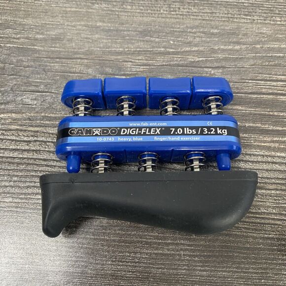 DIGI-FLEX 7.0 Lbs. / 3.2 Kgs. Hand Grip Strength Arthritis Rehabilitation Blue - Picture 2 of 4